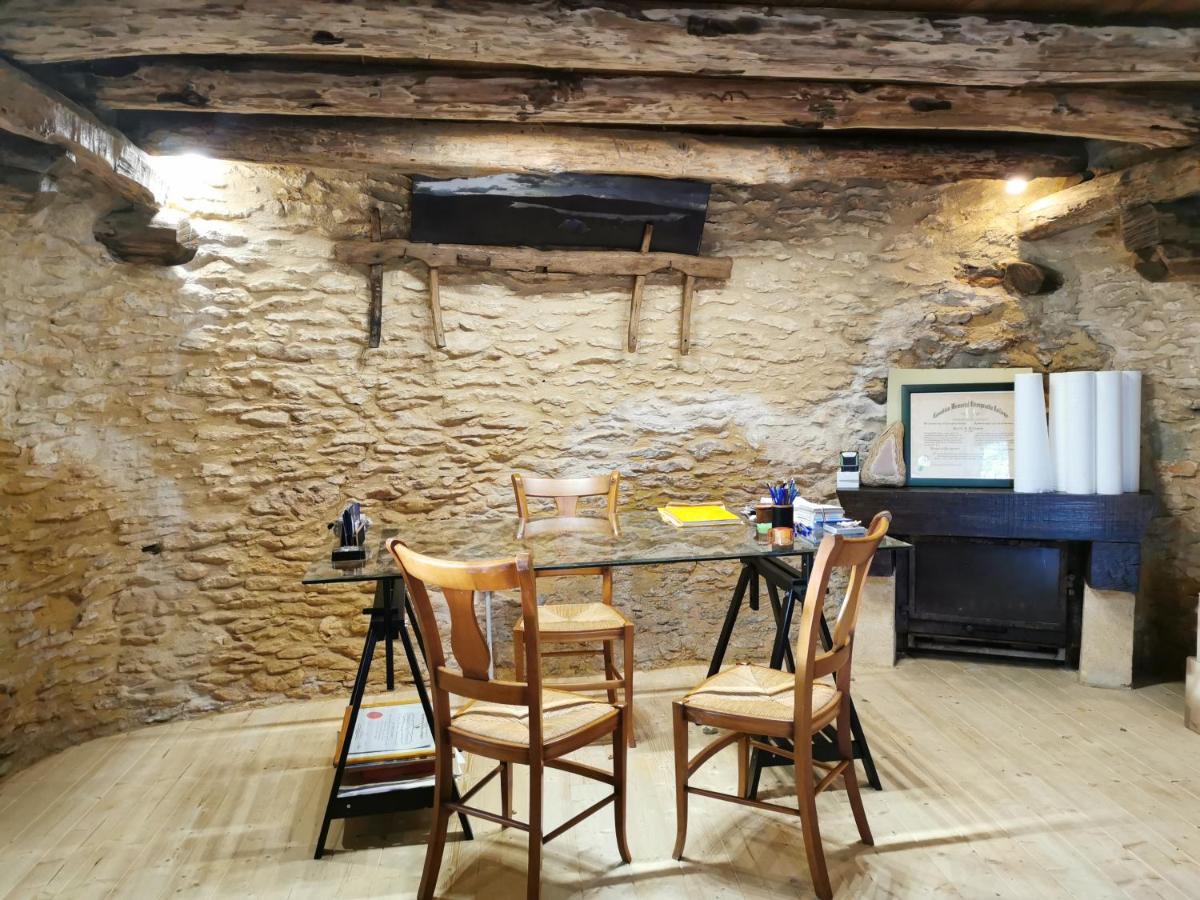 La Borie Du Bois Sarlat Bed & Breakfast Saint-Andre-d'Allas ภายนอก รูปภาพ