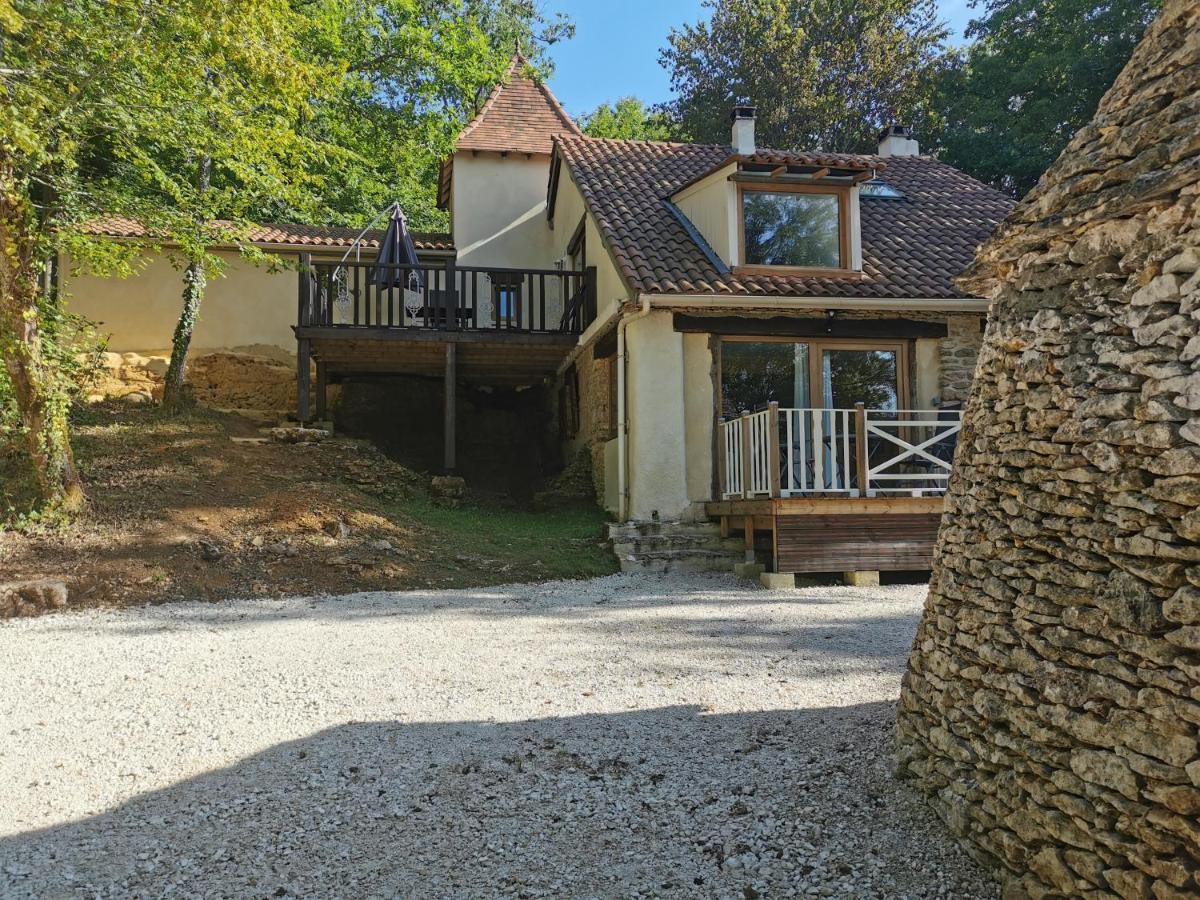 La Borie Du Bois Sarlat Bed & Breakfast Saint-Andre-d'Allas ภายนอก รูปภาพ